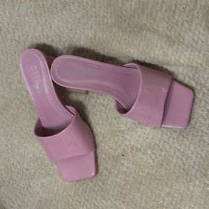 Rouge Helium Glossy Pink Heels